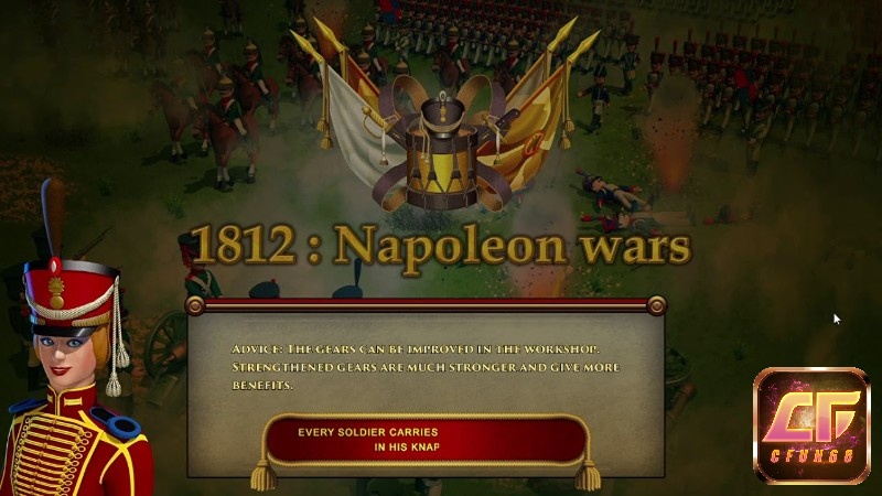 Game 1812: Napoleon Wars - Tựa game thủ thành hấp dẫn