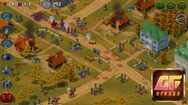 Lối chơi của game xoay quanh việc điều khiển quân đội của Pháp hoặc Nga để chiến đấu