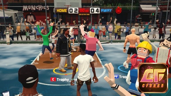 Lối chơi của game 3on3 FreeStyle: Rebound là một trải nghiệm bóng rổ đường phố sôi động và hấp dẫn