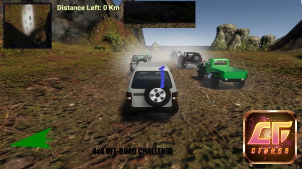 Game 4x4 Off-Road Challenge có lối chơi lái xe off-road đầy thách thức và hấp dẫn