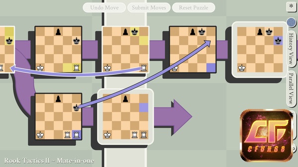 Trong game 5D Chess With Multiverse Time Travel nhiệm vụ cơ bản của người chơi là chiến thắng trong một trận cờ vua