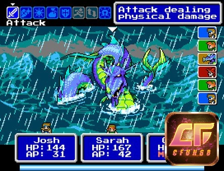 Game 8-Bit Adventures 2 có cốt truyện về một trận chiến trong thế giới giả tưởng