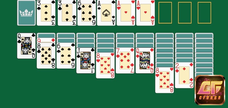 Game Batsford (card game) có đồ họa phẳng và đẹp mắt