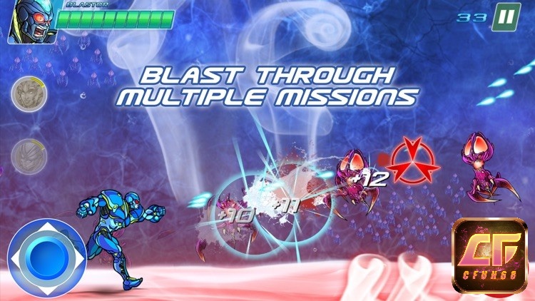 Các nhân vật chính trong game là nhóm chiến binh BioWarriors