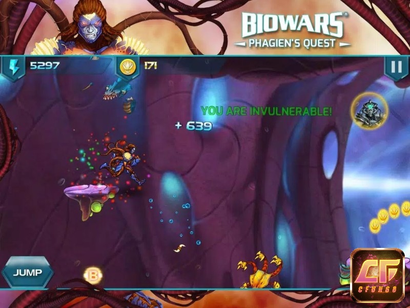 Game Biowars có nhiều màn chơi được thiết kế đẹp mắt và đầy thử thách