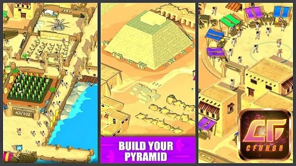 Game Call of the Pharaoh có cốt truyện xoay quanh quá trình xây dựng vương quốc Ai Cập cổ đại