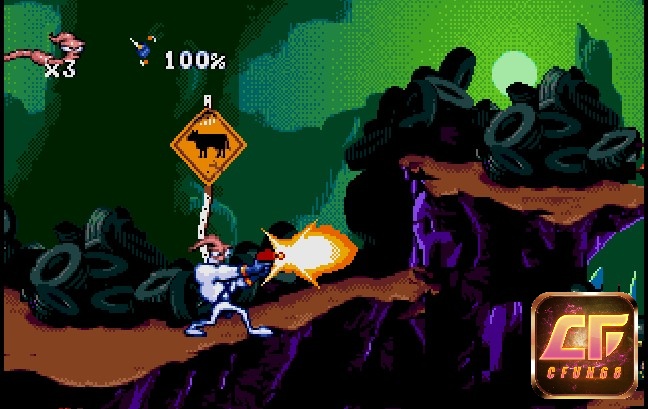 Đánh giá đồ họa, âm thanh của tựa game Earthworm Jim (video game) vô cùng chất lượng