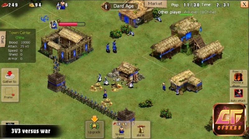 Game Empire Earth (mobile game) có nhiều công trình thuộc nhiều thể loại khác nhau