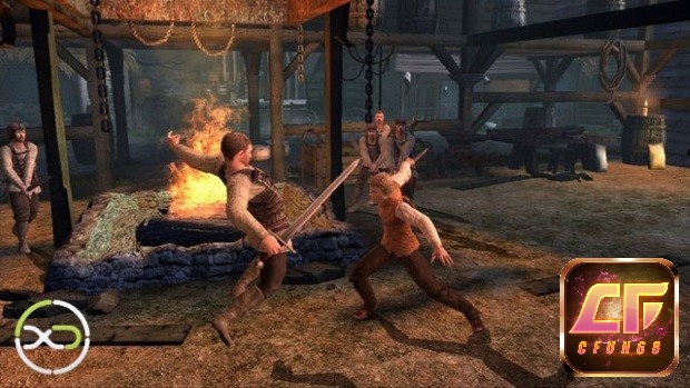 Game Eragon (video game) có lối chơi chặt chém hấp dẫn