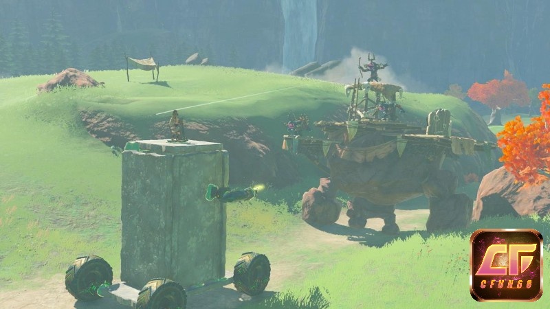 Đồ họa game The Legend of Zelda: Tears of the Kingdom sống động và đẹp mắt