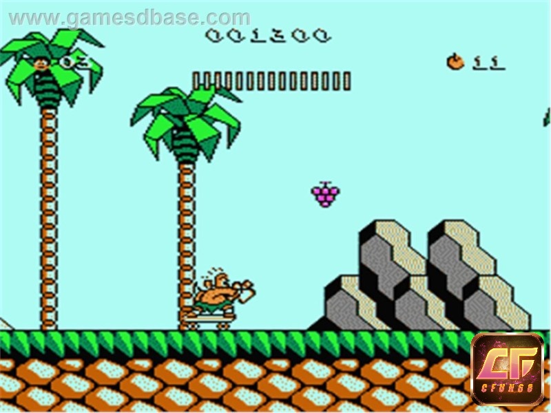 Game Adventure Island (video game) có lối chơi platform truyền thống