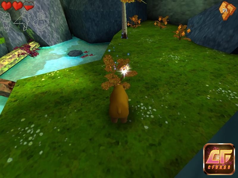 Game Disney's Brother Bear (video game) có lối chơi hành động phiêu lưu hấp dẫn