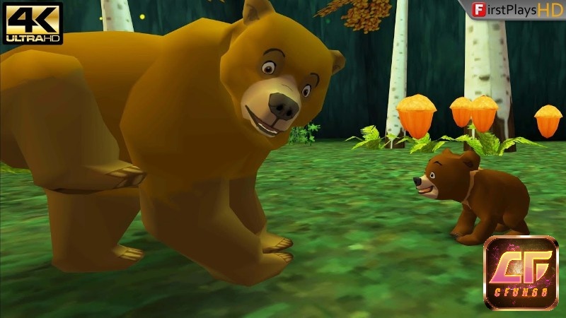 Game Disney's Brother Bear (video game) là tựa game phiêu lưu hành động thú vị