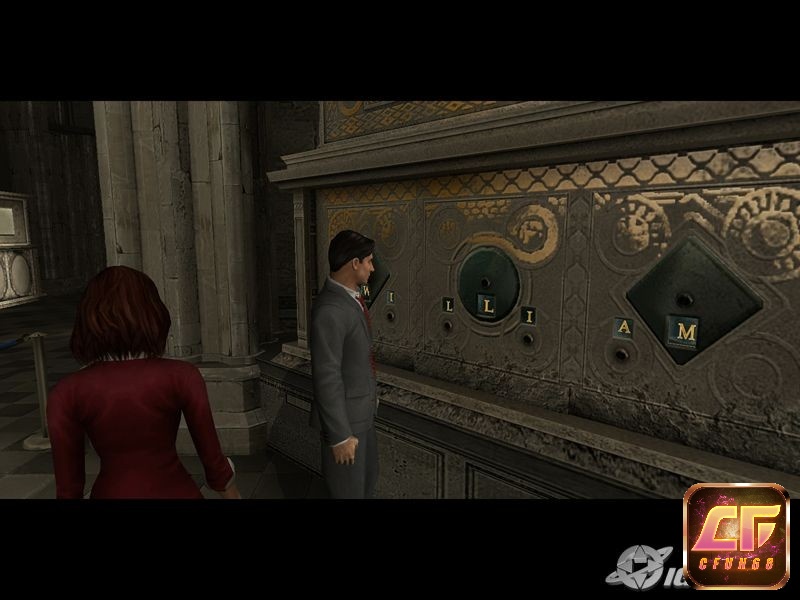 Game The Da Vinci Code (video game) có đồ họa chân thực và chi tiết