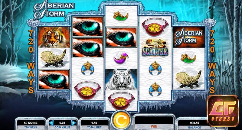 Tìm hiểu chi tiết về slot game Siberian Storm