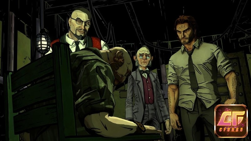 Game The Wolf Among Us có hàng loạt những nhân vật từ cổ tích