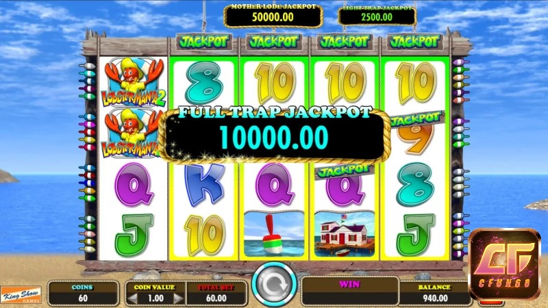 Cách chơi Lucky Larry's slot Lobstermania 2 rất đơn giản