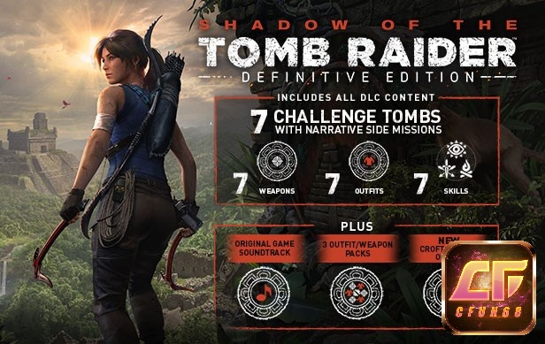 Shadow of the Tomb Raider là game bắn súng góc nhìn thứ 3 trên PC hấp dẫn