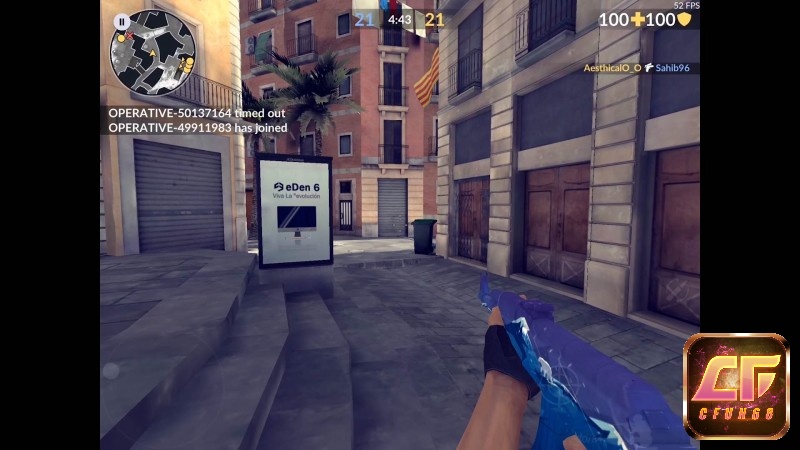 Game FPS trên Mobile Critical Ops bắn súng theo góc nhìn thứ nhất