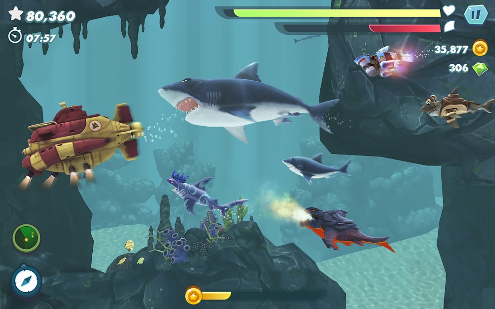 Game Hungry Shark Evolution - Cuộc đi săn của cá mập