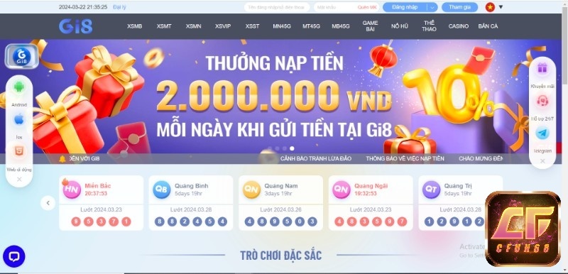 Gi8 - Cổng game cá cược trực tuyến số 1 Việt Nam