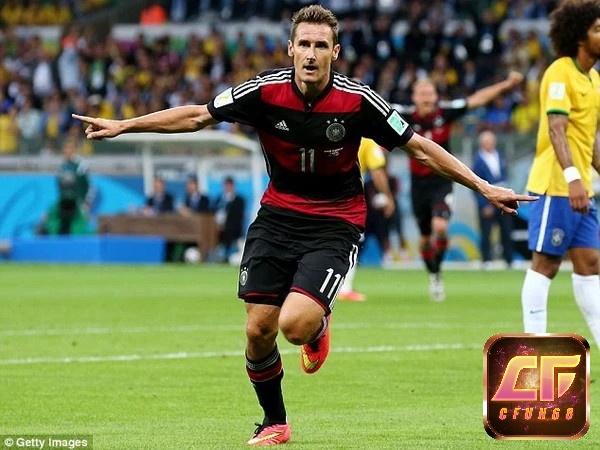 Tiền đạo hay nhất World Cup - Miroslav Klose (Đức)