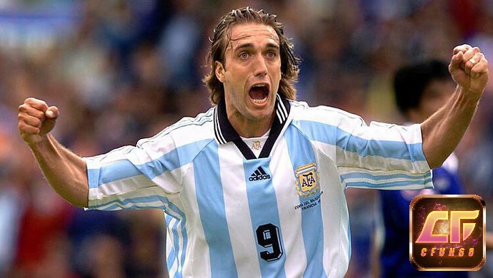 Tiền đạo hay nhất World Cup - Gabriel Batistuta (Argentina)