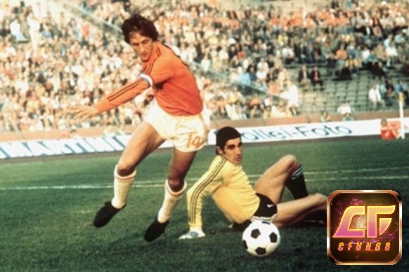 Tiền đạo hay nhất World Cup - Johan Cruyff (Hà Lan)