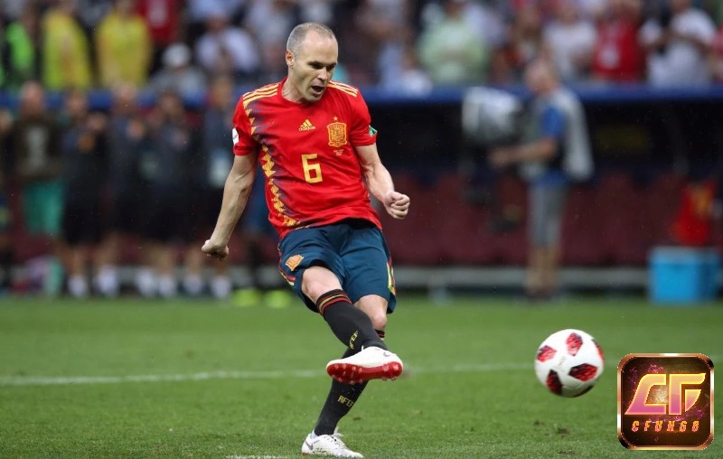 Tiền vệ hay nhất World Cup - Andrés Iniesta (Tây Ban Nha)