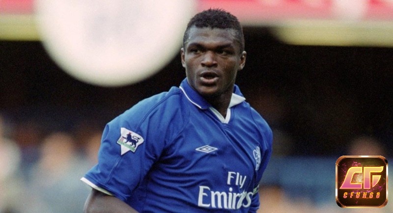 Marcel Desailly là ngôi sao nổi bật của bóng đá Pháp tại World Cup