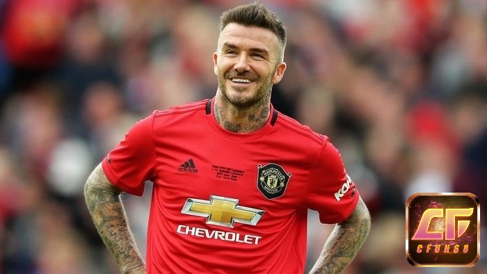 David Beckham với vẻ đẹp rất nam tính và mạnh mẽ