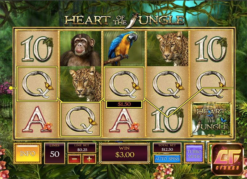 Tìm hiểu ngay cách chơi slot game Heart of the Jungle để có trải nghiệm tốt nhất nhé
