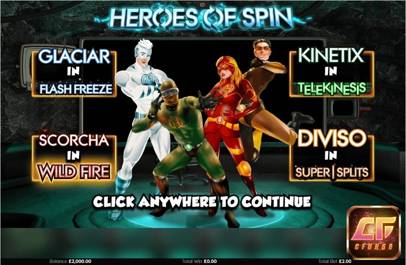 Đa dạng các tính năng và vòng quay thưởng hấp dẫn của Heroes of Spin Jackpot