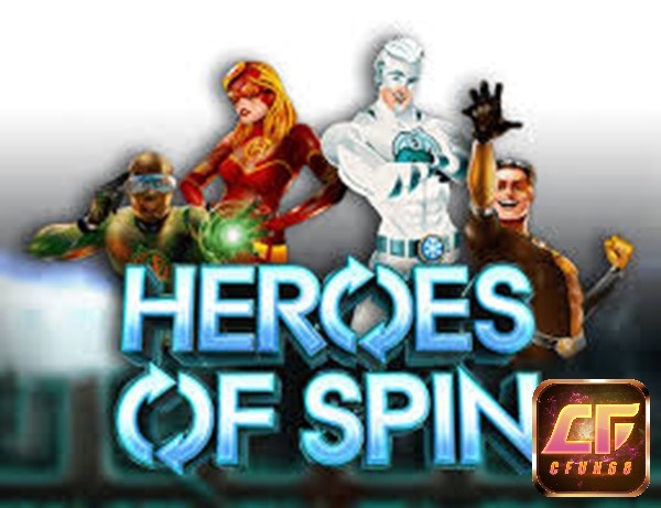 Giới thiệu giao diện đẹp mắt tươi sáng của slot Heroes of Spin Jackpot