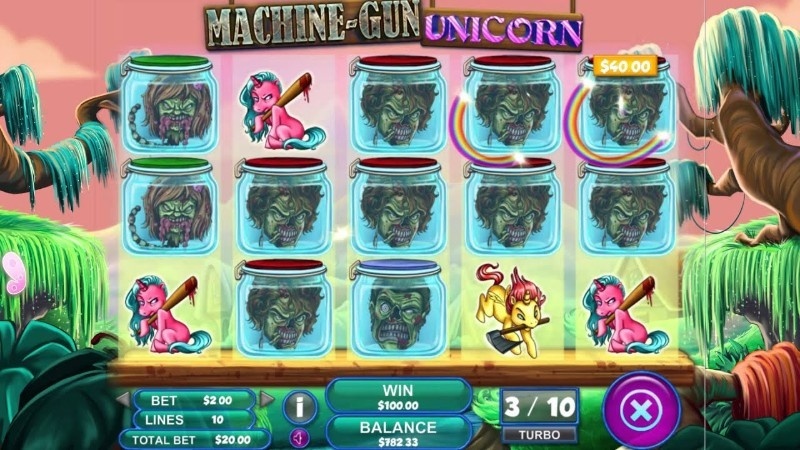 Machine Gun Unicorn - Cuộc phiêu lưu mãn nhãn trên cuộn quay