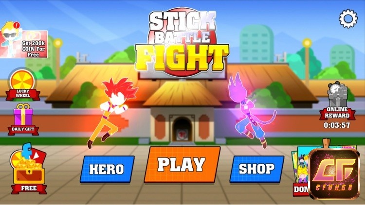 Stick Battle Fight là một trò chơi đối kháng diển hình với các nhân vật là các siêu anh hùng