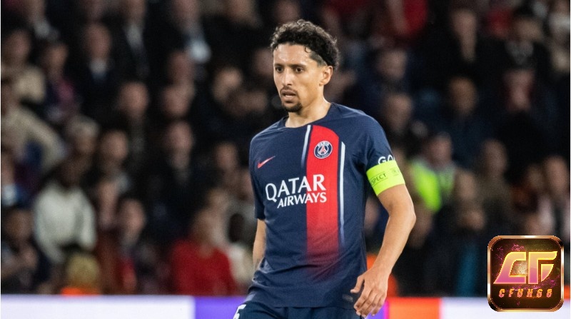 Trung vệ hay nhất Ligue 1 đầy xuất sắc đó là Marquinhos