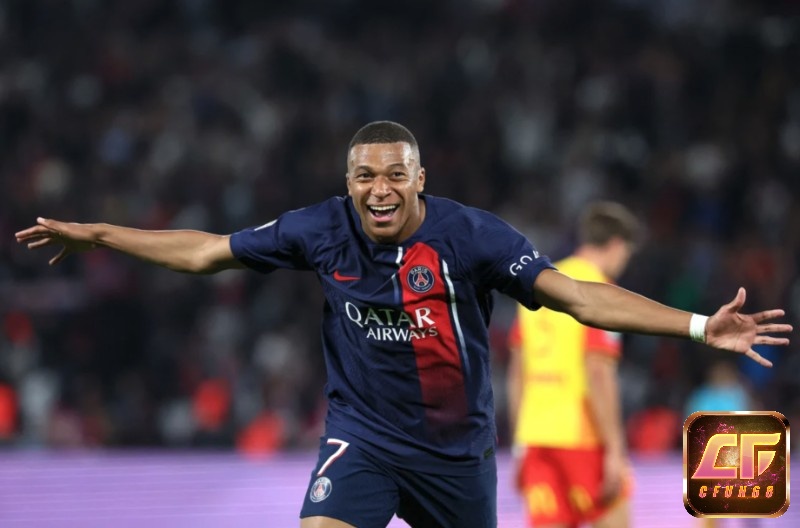 Kylian Mbappe Lottin người được nhắc tên nhiều nhất trong giải đấu Ligue 1 2023-2024