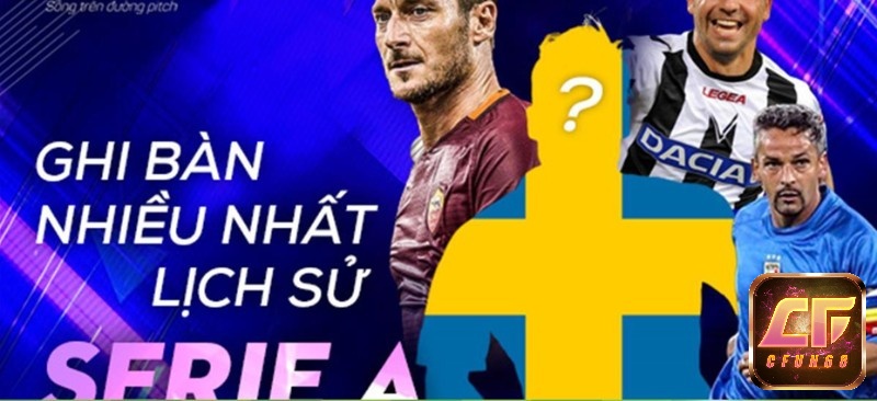 Tỏng hợp đến anh em top cầu thủ ghi bàn nhiều nhất Serie A trong lịch sử của giải đấu 