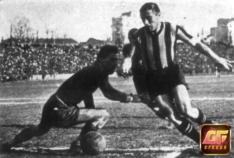 Giuseppe Meazza luôn thi đấu hết mình mỗi khi ông có mặt trên sân