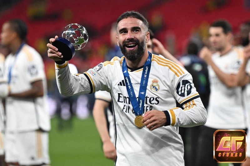 Dani Carvajal giành giải Cầu thủ hay nhất trận chung kết C1 mùa giải 2023-2024