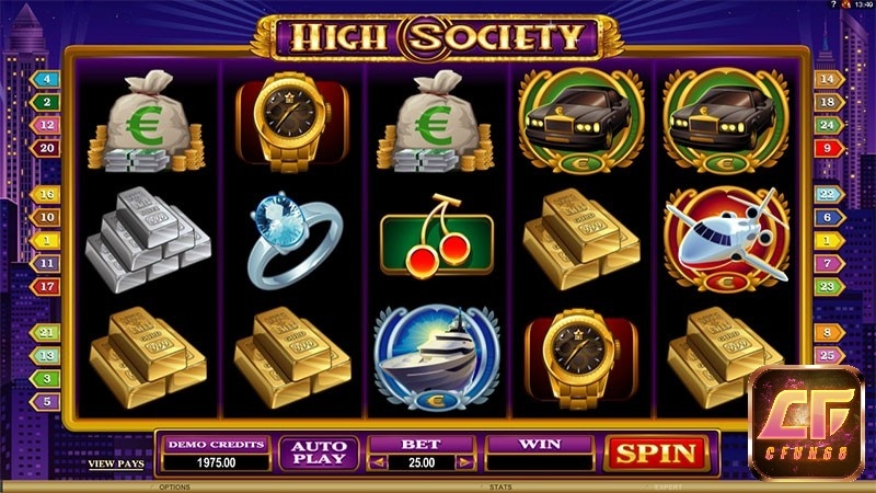 High Society: Slot về cuộc sống của giới thượng lưu