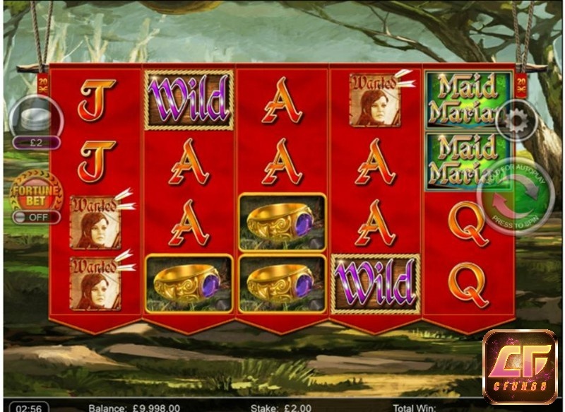 Maid Marian slot về khu rừng huyền thoại Sherwood