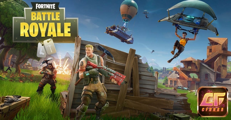 Fortnite game bắn súng mobile có chế độ xây dựng và chiến đấu sáng tạo