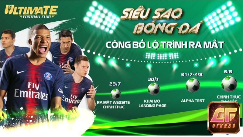 UFC - Siêu sao bóng đá là game bóng đá trên mobile không thể bỏ qua