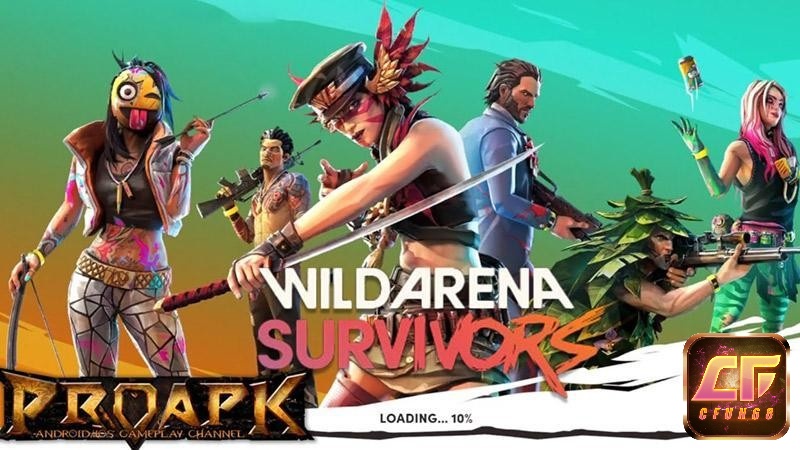 Wild Arena Survivors nơi người chơi cần kết hợp với đồng đội để thoát hiểm nguy