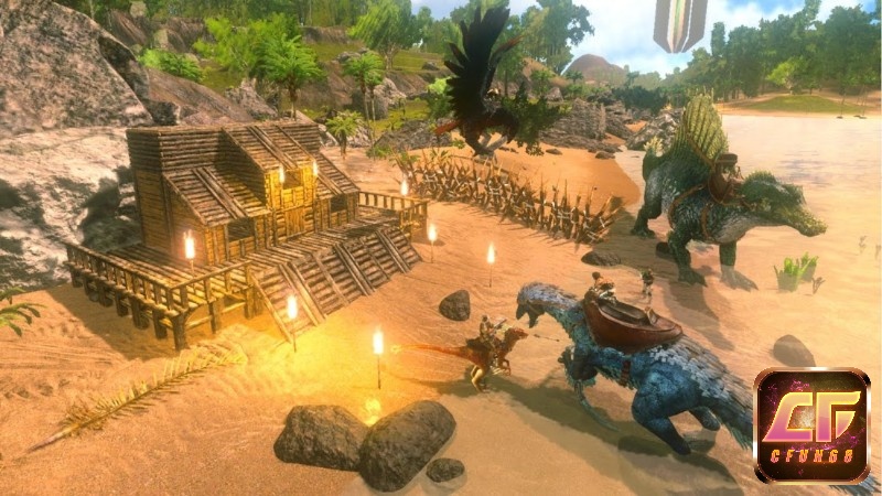 Survival Evolved là game sinh tồn trên mobile sở hữu đồ họa chân thực