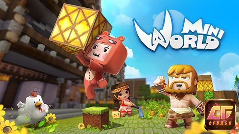 Mini World là game sinh tồn trên điện thoại có đồ họa dễ thương