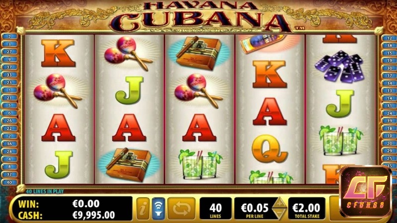 Havana Cubana mang đến trò chơi đánh bạc đầy hấp dẫn