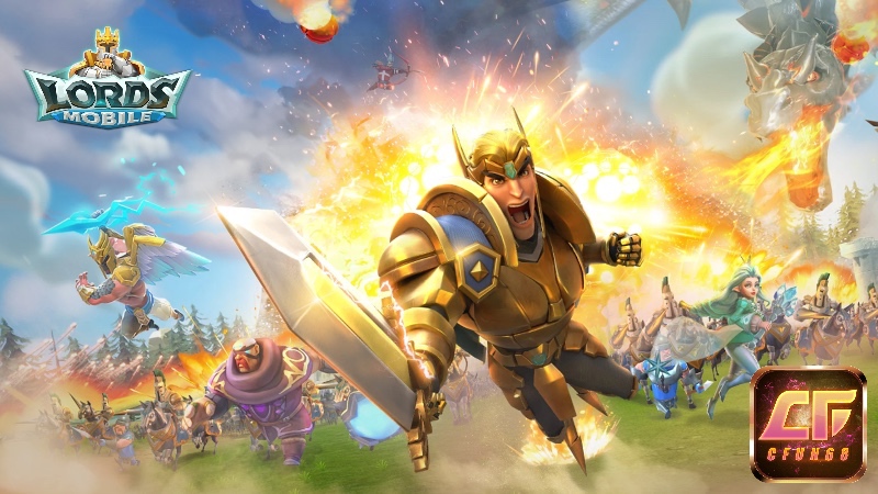 game chiến thuật xây dựng quân đội hay mobile - Lords Mobile sở hữu lối chơi kết hợp chiến thuật xây dựng quân đội và nhập vai